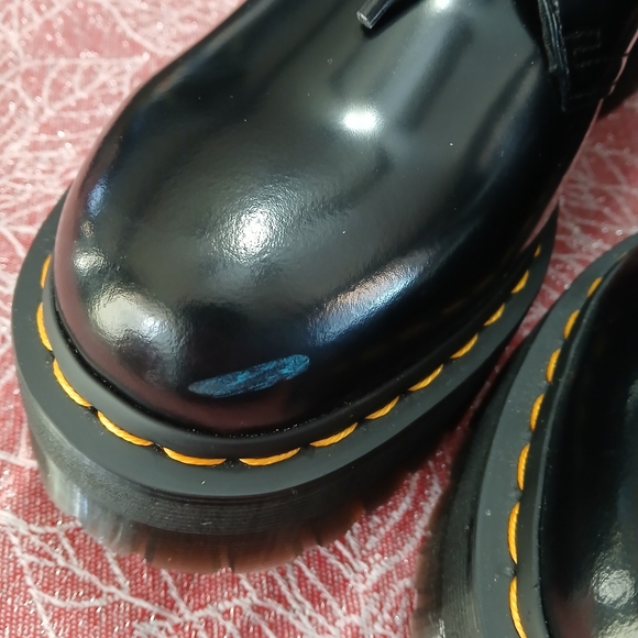 Dr Martins Womens Holly Leather Platform Octford Shoes - Picture 6 of 6